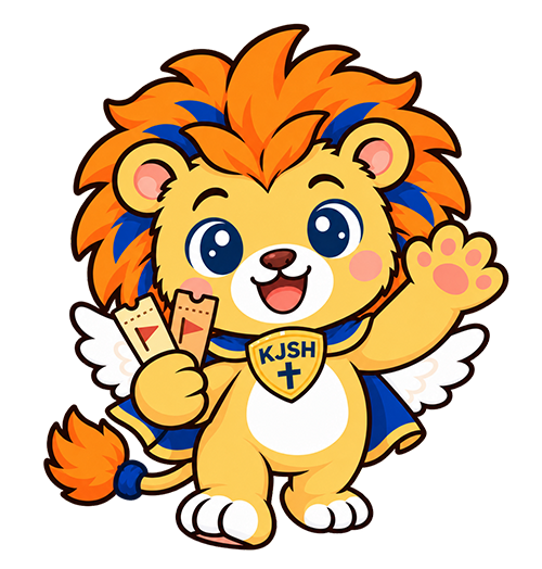 Leo 拿著園遊券向大家熱情招手